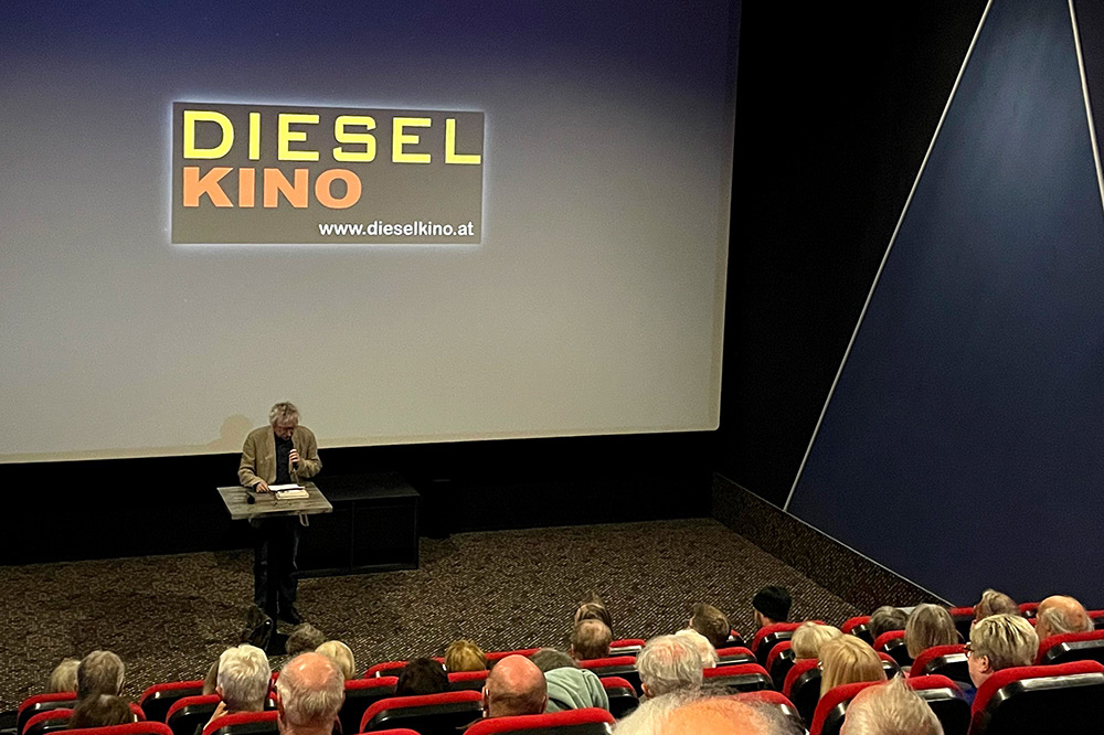 Filmvorführung und Gespräch im Dieselkino. Foto: Photogräfin.